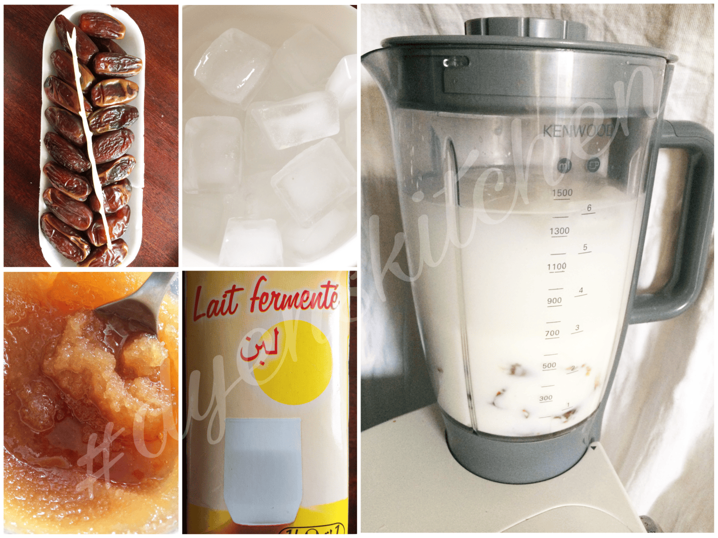 Lait De Dattes Rouges Lait aux dattes